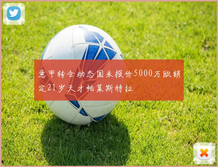 意甲转会动态国米报价5000万欧锁定21岁天才帕莱斯特拉